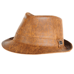 Camden Leather Trilby Coffee